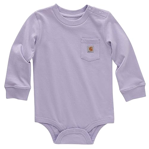 Image of Carhartt Kid's CA5002 Long-Sleeve Pocket Bodysuit