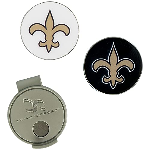 Team Effort New Orleans Saints Hat Clip & Ball Markers Set