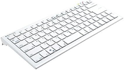 Amazon Co Jp ビット トレード ワン 複数同時押し対応パンタグラフタイプコンパクトゲーミングキーボード ホワイト Bfkbpcwh パソコン 周辺機器