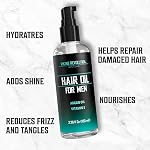 Viking Revolution Hydrating Hair Oil for Men - Mens Hair Oil Men with Vitamin E Dry Hair Oils with Argan Oil - Sunflower Seed Oil Hair Serum Repair, Hidrate Hair Treatment Oils (3.38 fl Oz) - Image 4