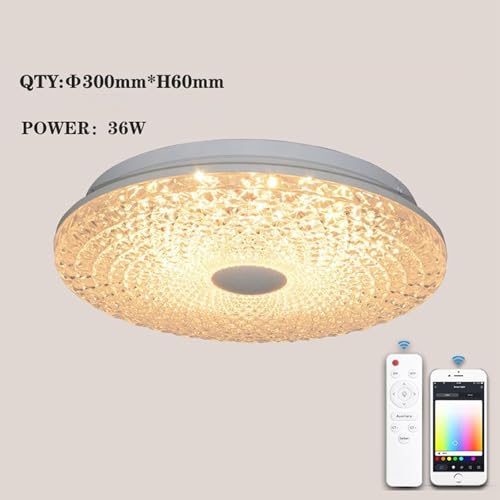 LED plafonnier télécommande avec mode RGB et éclairage variable