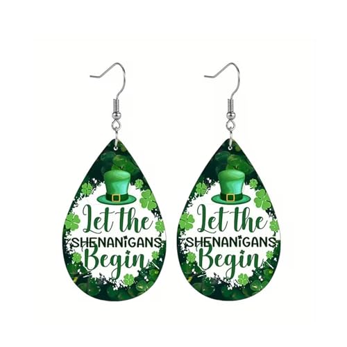 ���p�g���b�N�̓��̃E�H�[�^�[�h���b�v�l�t�̃N���[�o�[�_���O���C�������O Let The Shenanigans Begin �A�C���b�V���O���[���N���[�o�[�n�b�g�v�����g �_���O�����O�e�B�A�h���b�v�C�������O �K�^ �t�@�b�V���� �z���f�[ �W���G���[�A�N�Z