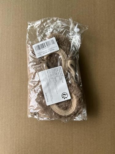 Fnaobai Hundepullover für kleine mittlere Hunde Katzen Winter Kuschel Fleece-Pullover Welpe Bär Plüsch Mantel Kaltes Wetter Warme Kleidung (Khaki, S)