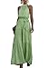 EFOFEI Damen Sexy Lässiges Date Kleid Einfarbiges Swing Kleid...