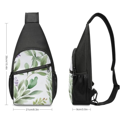 Bolso bandolera casual de poliéster para senderismo unisex miniatura 2
