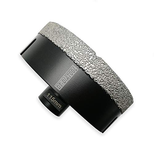 DT-DIATOOL Diamond Drill Bit 115mm Hole Saw for Dry Drilling Tile Porcelain Marble Ceramic Granite