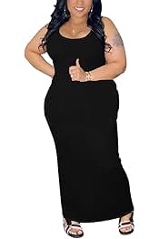 chinese dress ladies Amazon.com: Plus Size Maxi Dresses