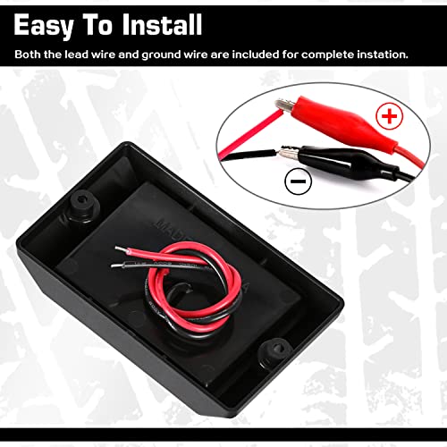 Linkitom 2Pc Amber Led Side Marker Light Clearance Light W/Integrated Reflectorfor For Utility Boat Trailers Truck Rv [Dot Certified] [Ip67] #TOP3