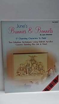 Paperback June's Bunnies & Bonnets Book