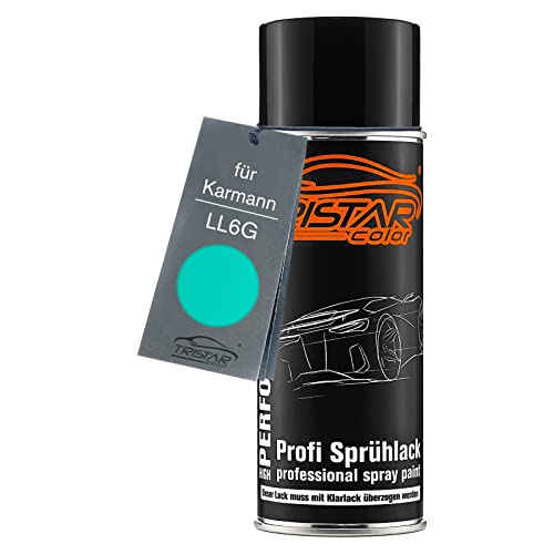 TRISTARcolor Autolack Spraydose für Karmann LL6G Türkis/Turkis Basislack Sprühdose 400ml