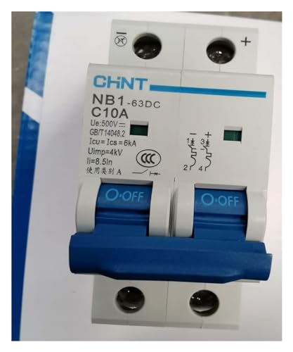 Disyuntor de CC NB1-63DC 2P C16a de 500V para protección de sobrecargas 5