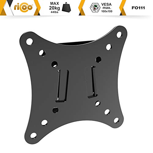 RICOO Supporto monitor muro F0111 Fisso Slim