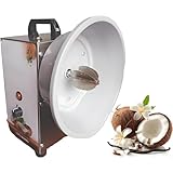 GLBMXDD Herramienta eléctrica para extraer la Pulpa del Coco, rallador Vertical de Coco con 3 velocidades Ajustables, triturador de Coco de Acero Inoxidable de 150 W, para restaurantes y panaderías.