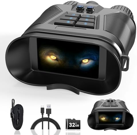 Night Vision Goggles, Night Vision Binoculars for Adults, 3.2