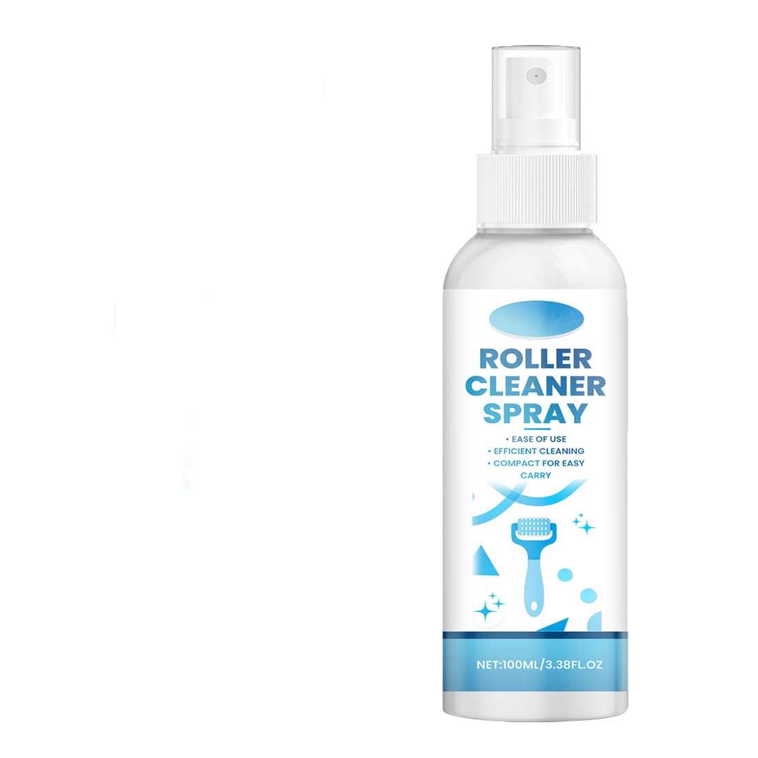 1 pezzo Microneedling Viso Roller Cleaner, Derma Roller Cleaner, Spray Roller Cleaners, Adatto per Rulli, Microaghi, Derma Stamp, 100ml