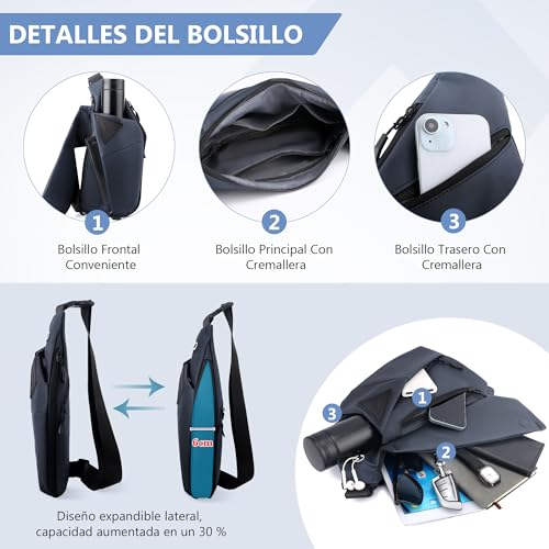 Mochila pequeña impermeable VARLIVOO para senderismo y viaje 4