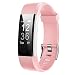 LETSCOM Fitness Tracker HR, Activity Tracker Watch with Heart Rate Monitor, Waterproof Smart Fitness Band with Step Counter, Calorie Counter, Pedometer Watch for Kids Women and Men