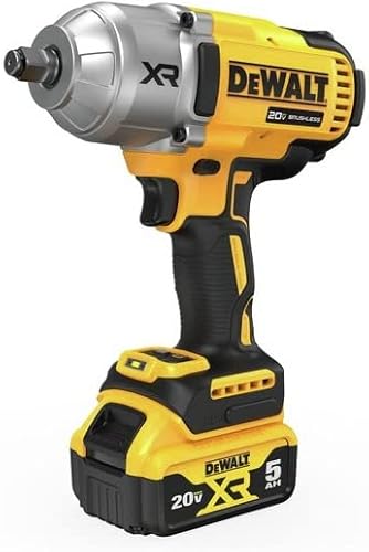 Miniatura 2 de DEWALT 20V MAX XR Llave de impacto de alto par de 1/2 pulgada con kit de yunque de anillo de cerdo (DCF900P2)