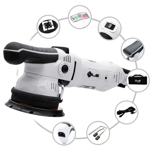 Image of LIQUID ELEMENTS T4200 EU - ECCENTRIC POLISHER MACHINE - 15mm Hub 220V