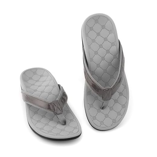 SOULTOUCH Bella Slippers for Women, Comfortable Sandal with Arch Support, Acupressure Orthopedic Slippers for Womens Helps in Reduce Pressure on Feet, EVA Midsole Footbed, PU Upper & Padded Linings