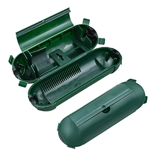 2 Pcs Outdoor Waterproof Extension Cord Safety Box Weatherproof Resistant Seal Housing...