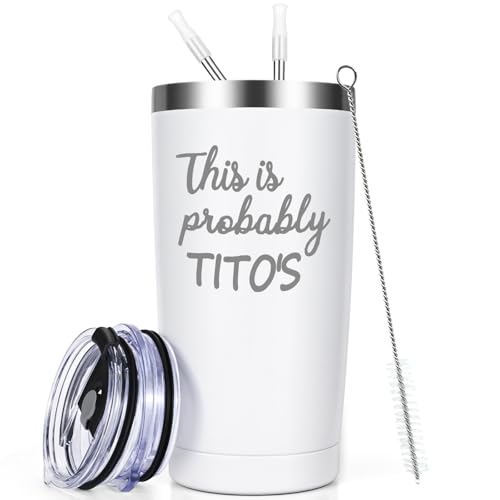 Qtencas Titos Vodka Gifts, This Is Probably Tito - 20oz