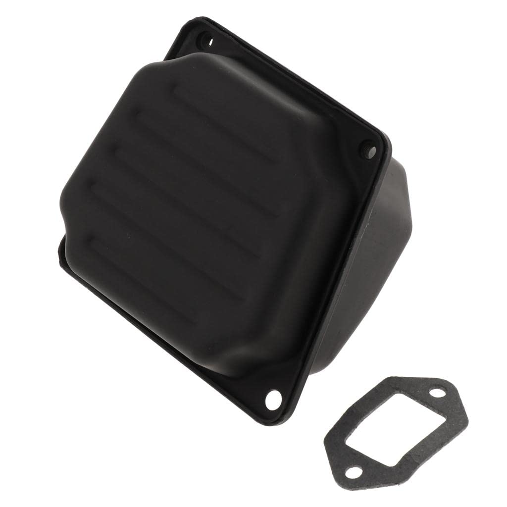 Muffler motosierra repuesto piezas de salida cortacésped jardinería reparación motor