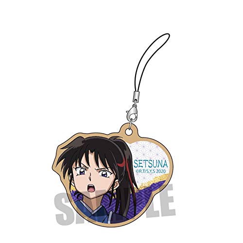 木札ストラップ 半妖の夜叉姫 せつな 木札ストラップ 半妖の夜叉姫 せつな