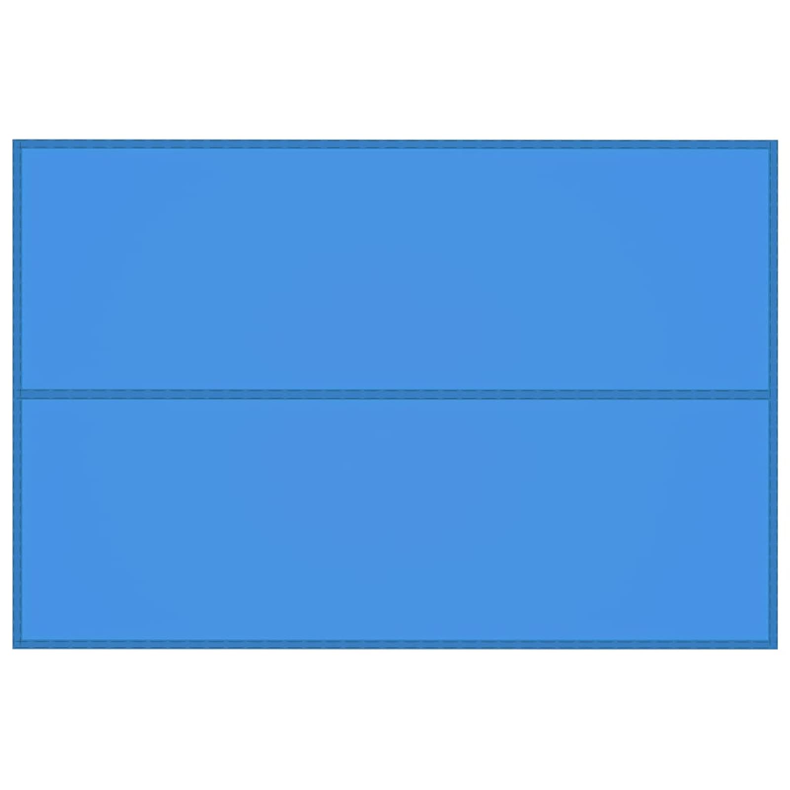 Tidyard Impermeables Lonas de Tiendas de Campaña Toldo de Camping Toldo de Jardín Toldo de Sombra para Playa/Parque,Lona de Picnic Protección UV Azul 3x2 m