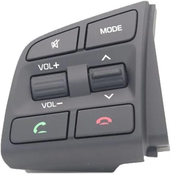 96700B1100 1PC Steering Remote Control Switch Left for Genesis for Multimedia Volume Adjustment Control Buttons
