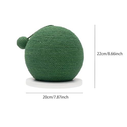 Bola de rascado para gato en sisal resistente para proteger muebles 3