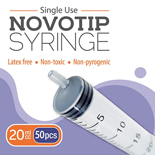 Novotip 20ml Syringe - Box of 50 - 2