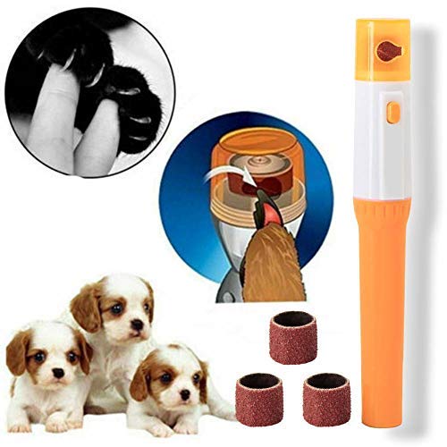 Western Era Safe Pet Paw Nail Trimmer Kit Cordless, Battery Operated, Grooming for Dog/Puppy/Kitten/Cat (1 Piece)