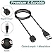 Kissmart Charger for Amazfit Band 5, Xiaomi Mi Band 7/6/5, Replacement USB Magnetic Charging Cable Cord Accessories [2Pack - 1.6ft/50cm]