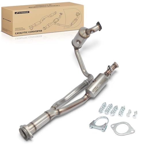 A-Premium Front Catalytic Converter with Gasket Kit Direct-Fit Compatible with Ford Transit-150, Transit-250, Transit-350, 2015 2016 2017 2018 2019, 3.5L, E.P.A. Compliant by A-premium - Used condition - CA$158.13