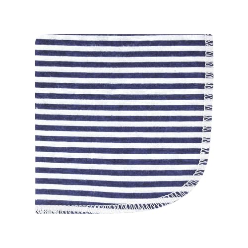 Image of Hudson Baby Unisex Baby Flannel Cotton Poly Washcloths, Sports Fan 10 Pack, One Size