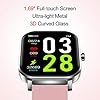 Smart Watch for Android Phones Compatible with iPhone Samsung, 1.69" Full Touch Screen Smartwatch with Heart Rate Monitor, Sleep Tracker, Message Call Reminder, Stopwatch, Fitness Tracker for Women
