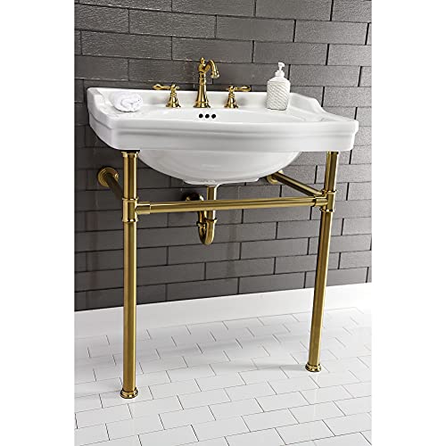Kingston Brass Vpb33087 Imperial Console Sink Legs, Brushed Brass, 25.19 X 16.94 X 30.5 #TOP5