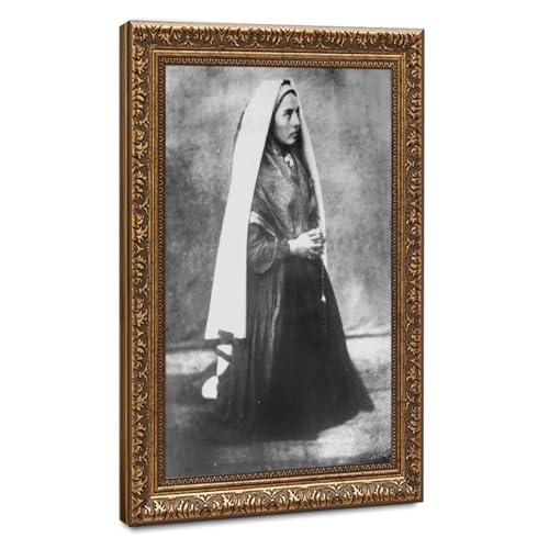 Toile Sainte Bernadette 1861 pour une décoration murale pleine de sérénité