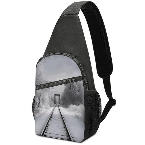 Morrales de senderismo crossbody ligero 15.4x8.3x3.5 in miniatura 1