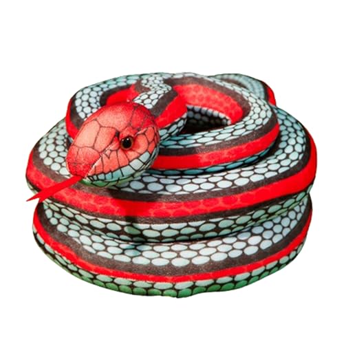 Peluche serpent réaliste Icefire contre la peur des reptiles
