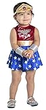 Princess Paradise Baby Girls' Wonder Woman Costume Dress and Diaper Cover Set, As As Shown, 12 to 18 Months