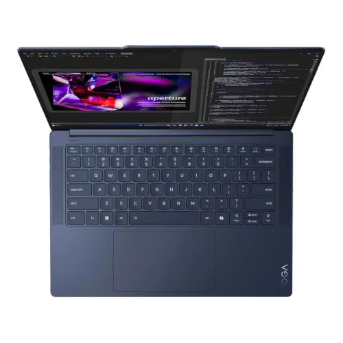 Image of Lenovo Yoga Slim 7X Copilot PC Laptop 14.5 inch Touchscreen OLED 3K 1000 nits Display (Snapdragon X Elite X1E-78-100, 16GB LPDDR5X, 512GB SSD, Backlit KB, WiFi 7, Win 11 Home) w /DKZ USB Port Expander