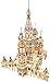 ZHLY Casse-tête 3D en Bois Kits modèles Adultes Jouet d'Assemblage Bricolage Maquette d'Architecture en Bois DIY Cathédrale de Basile