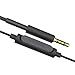 Koss KPH30iK On-Ear Headphones, in-Line Microphone and Touch Remote Control, D-Profile Design, Wired with 3.5mm Plug, Dark Grey and Black