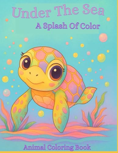 Under the Sea A Splash of Color: Animal Coloring Book image 2