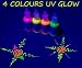 Pintura Textil 3D Nazca – Set 24 Colores (4 Neón UV) x...