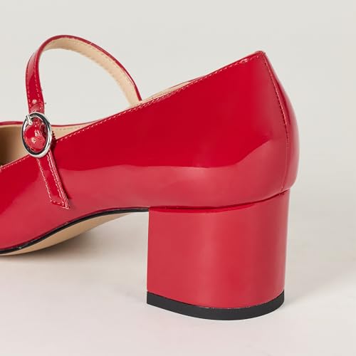 Talons Plateforme Femme Confortables, Chaussures Style Mary Jane Aoki
