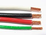 For 30' EA THHN THWN 6 AWG GAUGE BLACK WHITE RED + 8 awg GREEN STRANDED COPPER WIRE Electrical Wire & Cable