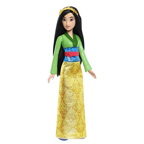 image for Mattel Disney Princess Mulan Doll in Sparkling Fashion with Removable 